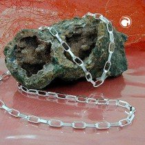 Halskette AnkerHalskette weit 925 Sterlingsilber 50cm