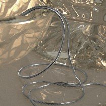 Halskette Schlange 09mm rund 925 Sterlingsilber 38cm