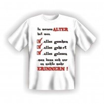Fun T-Shirt In meinem Alter hat man