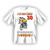 Fun T-Shirt über 30 - Fahrrad
