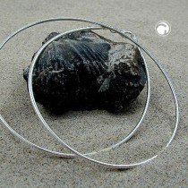 Halskette Omega rund 15mm 925 Sterlingsilber 45cm