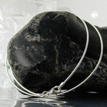 Halskette Tonda RundHalskette 11mm 925 Sterlingsilber 45cm