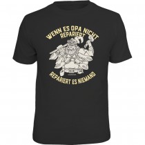Fun T-Shirt - Opa repariert