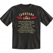 Fun T-Shirt - Jahrgang 85