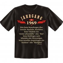 Fun T-Shirt - Jahrgang 69