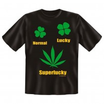 Fun T-Shirt Normal Lucky Superlucky Mariuhana