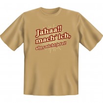 Fun T-Shirt - mach ich aber nicht jetzt