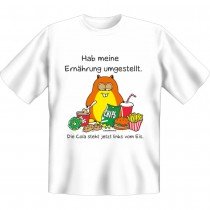 Fun T-Shirt - Ernährung umgestellt