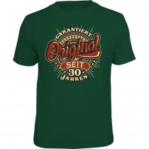 Fun T-Shirt - Garantiert 30