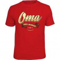 Fun T-Shirt - Oma des Jahres