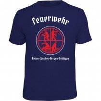 Fun T-Shirt - Feuerwehr Logo