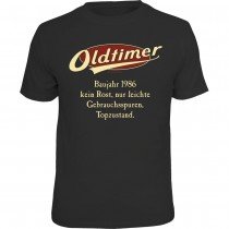 Fun T-Shirt - Oldtimer Baujahr 86