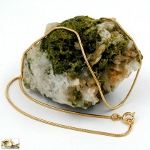 Halskette SchlangenHalskette vergoldet Americ Double 38cm