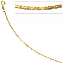 Venezianerkette 333 Gelbgold 1,5mm 42cm Gold Kette Halskette Goldkette