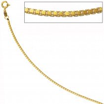 Venezianerkette 333 Gelbgold 1,5mm 40cm Gold Kette Halskette Goldkette