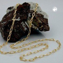 Halskette Weitanker mit Muster Americ Double 70cm