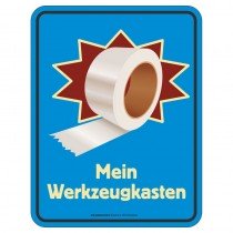 Magnetschild - Mein Werkzeugkasten