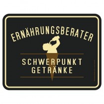 Magnetschild - Ernährungsberater