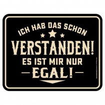 Magnetschild - verstanden