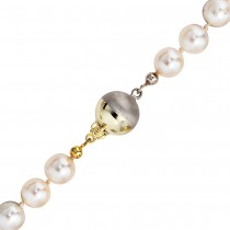 Kettenschließe Schließe 585 Gelbgold Weißgold bicolor mattiert