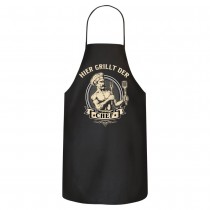 Schürze Küche & Grill - Hier grillt der Chef