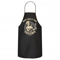 Schürze Küche & Grill - Hier grillt der Chef