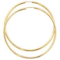 Creolen rund 333 Gelbgold Ohrringe Goldohrringe Goldcreolen