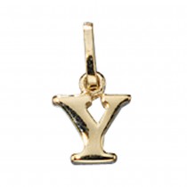 Anhänger Buchstabe Y 333 Gelbgold Buchstabenanhänger