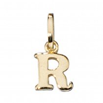 Anhänger Buchstabe R 333 Gelbgold Buchstabenanhänger