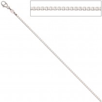 Venezianerkette 585 Weißgold 1,5mm 45cm Gold Kette Halskette Weißgoldkette