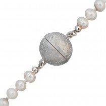 Kettenschließe Magnet-Schließe 925 Sterling Silber eismatt Kettenverschluss