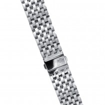 Uhrenarmband 20mm Edelstahl poliert