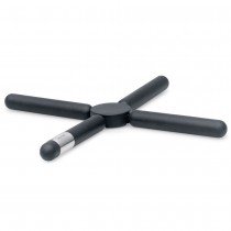 Untersetzer KNIK klappbar Silikon mit Edelstahl kombiniert