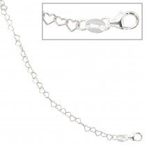 Kinder Armband Herzen Herzchen 925 Silber 14,5cm Herzarmband Kinderarmband