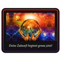 geprägtes Blechschild - Dein Zukunft beginnt genau jetzt!