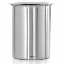 Flaschenkühler LOUNGE Edelstahl matt mit 4 Kühlakkus