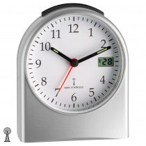 Funk-Wecker digitale Sekundenanzeige Nachweckautomatik Beleuchtug