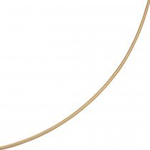 Halsreif flexibel 585 Gelbgold 1,4mm 45cm Gold Kette Halskette Goldhalsreif