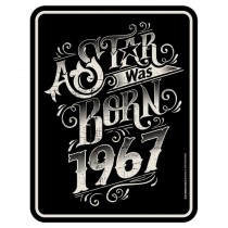 geprägtes Blechschild - Star 1967