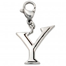Anhänger Charm Buchstabe Y Edelstahl