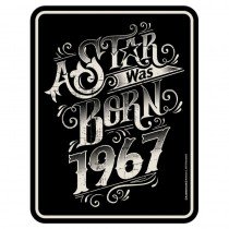geprägtes Blechschild - Star 1967