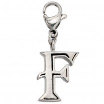 Anhänger Charm Buchstabe F Edelstahl