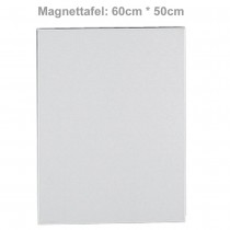 Magnettafel MURO Edelstahl matt