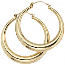 Creolen rund 333 Gelbgold Ohrringe Goldohrringe Goldcreolen