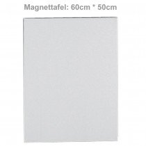 Magnettafel MURO Edelstahl matt