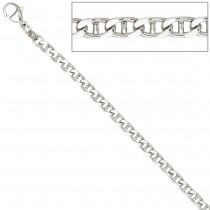 Armband 925 Sterling Silber rhodiniert 21cm Silberarmband Karabiner