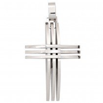 Anhänger Kreuz Edelstahl Kreuzanhänger Edelstahlkreuz