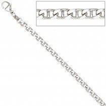 Armband 925 Sterling Silber rhodiniert 21cm Silberarmband Karabiner