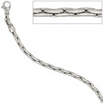 Armband 925 Sterling Silber rhodiniert 19cm Silberarmband Karabiner