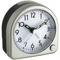 Reise-Wecker Quarz Leuchtzeiger Nachweckautomatik Hintergrundbeleuchtung